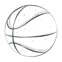 Sport ball sketch