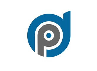 dp pd logo icon template