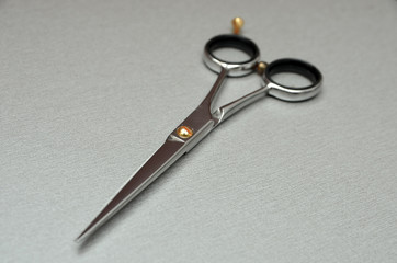 combs and scissors for the hairdresser, tools of the master of hairdressing salon