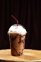 Mocha ice coffee