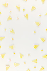 Hot summer refreshment lemonade idea