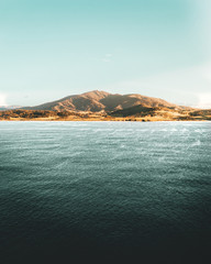 australian ocean mountain vista