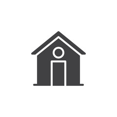 House vector icon. filled flat sign for mobile concept and web design. Home simple solid icon. Symbol, logo illustration. Pixel perfect vector graphics
