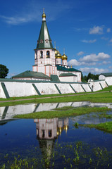 VALDAI, RUSSIA - August, 2017: Iversky monastery in Valdai, Novgorod region, Russia