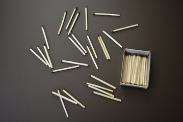 Deployed new matches around the matchbox and in the box