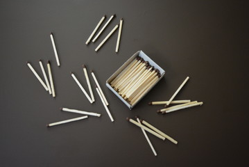 Deployed new matches around the matchbox and in the box