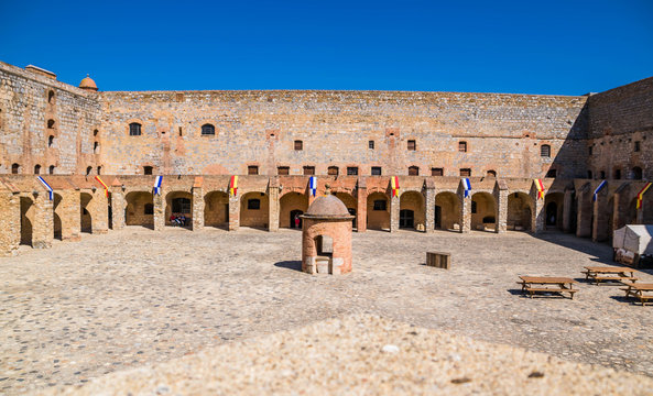 Forteresse de Salses, Pyr&eacute;n&eacute;es-Orientales, Occitanie, France.