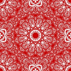 Seamless monochrome color floral pattern. Abstract design. Vector illustration for wallpaper, fabric, print