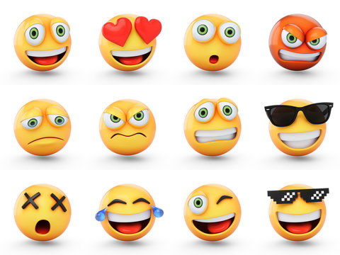 Smiley wat betekent Alle Emoji