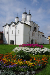 Obraz premium KIRILLOV, RUSSIA - August, 2017: Kirillo-Belozersky monastery near City Kirillov, Vologda region, Russia