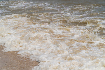 sea wave Pattaya Thailand
