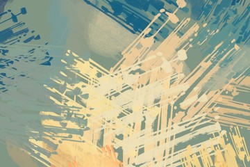 Abstract painting on canvas. Hand made art. Colorful texture. Modern artwork. Strokes of fat paint. Brushstrokes. Contemporary art. Artistic background image.