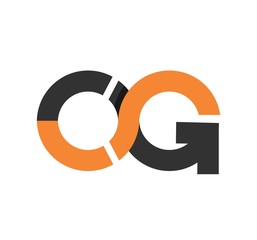 CG, OG initials company logo