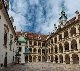 Arkadenhof des Landhauses Graz