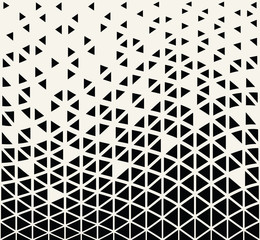 abstract seamless geometric triangle pattern vector background