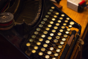 Antique typewritter