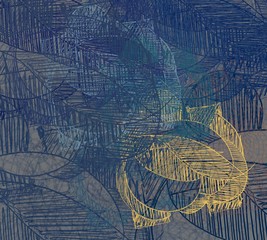 Abstract painting on canvas. Hand made art. Colorful texture. Modern artwork. Strokes of fat paint. Brushstrokes. Contemporary art. Artistic background image.