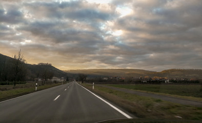 Fototapeta premium Burning Sky