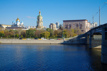 Fototapeta premium MOSCOW, RUSSIA - October, 2016: Novospassky Monastery