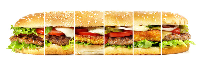 Hamburger - Collage