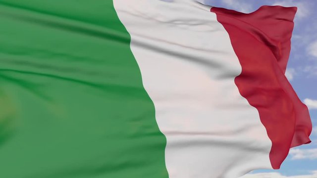 Flag of Italy, logo of the state symbol