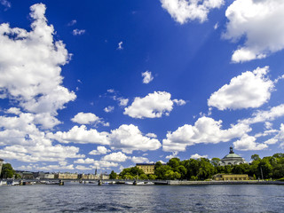 Stockholm, Blick nach Skeppsholmen, Schweden, Gamla Stan