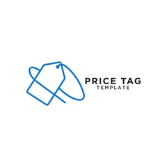 Price tag logo template