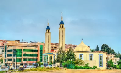 Rolgordijnen Ibn Elarabi Masjid, a mosque in Constantine, Algeria © Leonid Andronov