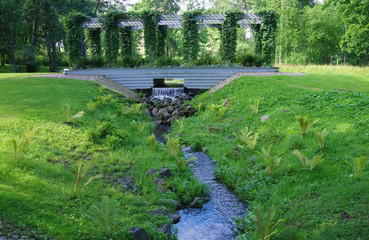 Alexandria Park in Peterhof, Russia