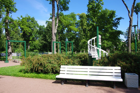 Alexandria Park in Peterhof, Russia