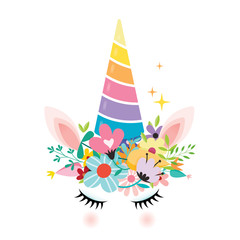 Unicorn Design Vector Illustration