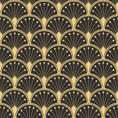 Abstract art deco seamless pattern 08