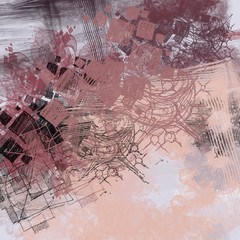 Abstract painting on canvas. Hand made art. Colorful texture. Modern artwork. Strokes of fat paint. Brushstrokes. Contemporary art. Artistic background image.