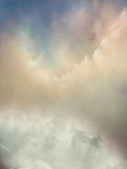 Fototapeta na wymiar Fantasy background with cloud