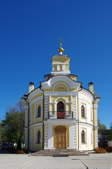 Fototapeta na wymiar SERGIYEV POSAD, RUSSIA - May, 2018: Spaso-Vifansky monastery