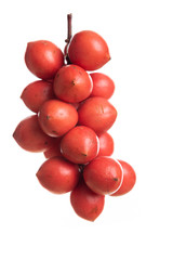 Burmese grape or Rambai ,Thai native fruit name in thai is 