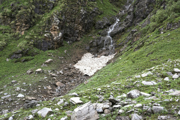 beautiful mountain stream