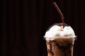 Mocha ice coffee