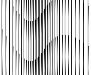 monochrome stripe waving line background pattern