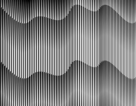 monochrome stripe waving line background pattern