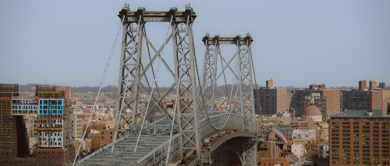 Fototapeta na wymiar Williamsburg Bridge