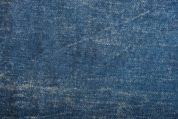 Blue denim jean texture and seamless background.