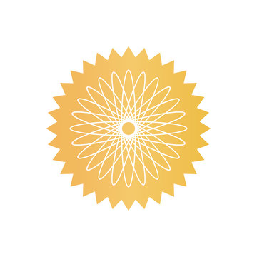 Watermark in Shape of Flower to Place on Documents