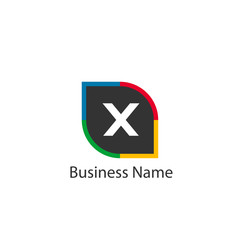Fototapeta na wymiar Letter X Logo Template Design