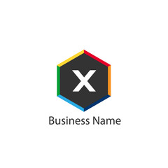 Obraz premium Letter X Logo Template Design