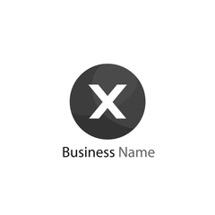 Fototapeta na wymiar Letter X Logo Template Design