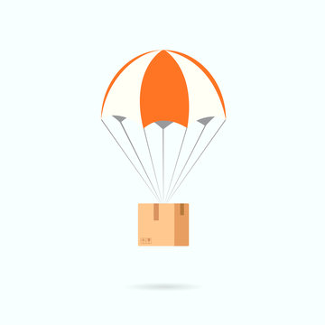 Parachute With Box