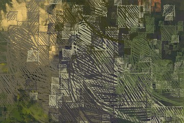 Abstract painting on canvas. Hand made art. Colorful texture. Modern artwork. Strokes of fat paint. Brushstrokes. Contemporary art. Artistic background image.