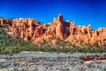 Red Canyon rocks, Utah, USA