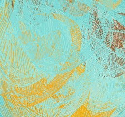 Abstract painting on canvas. Hand made art. Colorful texture. Modern artwork. Strokes of fat paint. Brushstrokes. Contemporary art. Artistic background image.